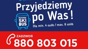 Darmowy SKI-BUS na terenie Krynicy-Zdrój