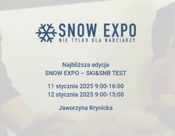 11-12 stycznia zapraszamy na SNOW EXPO