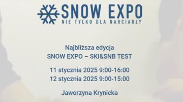 11-12 stycznia zapraszamy na SNOW EXPO